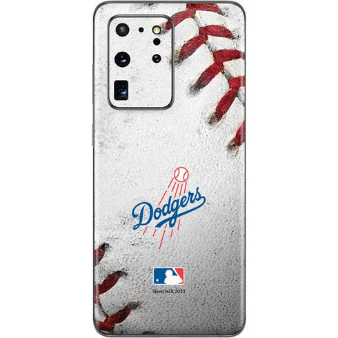 MLB Los Angeles Dodgers Game Ball Galaxy S20 Ultra 5G Skin