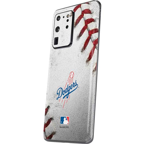 MLB Los Angeles Dodgers Game Ball Galaxy S20 Ultra 5G Skin