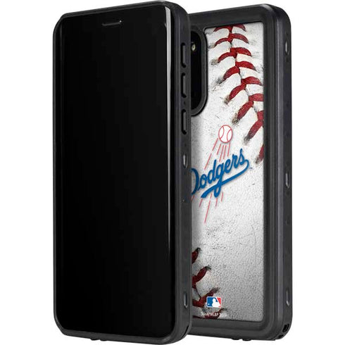 MLB Los Angeles Dodgers Game Ball Galaxy S20 Waterproof Case