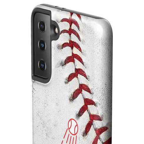 MLB Los Angeles Dodgers Game Ball Galaxy S21 FE Pro Case