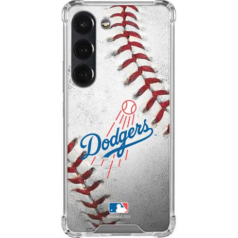 MLB Los Angeles Dodgers Game Ball Galaxy S23 Clear Case
