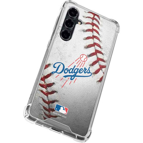 MLB Los Angeles Dodgers Game Ball Galaxy S23 FE Clear Case