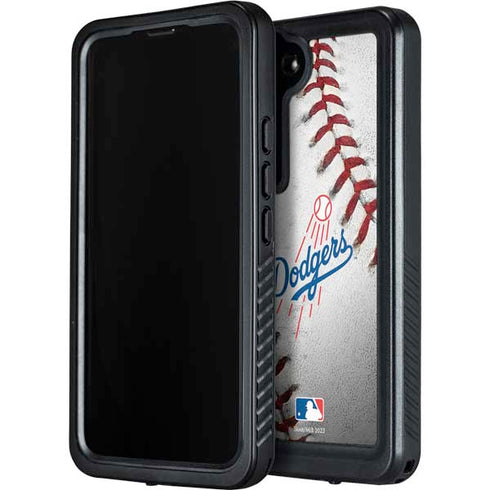 MLB Los Angeles Dodgers Game Ball Galaxy S23 Plus Waterproof Case