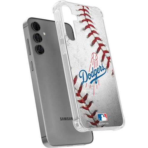 MLB Los Angeles Dodgers Game Ball Galaxy S24 Plus Clear Case