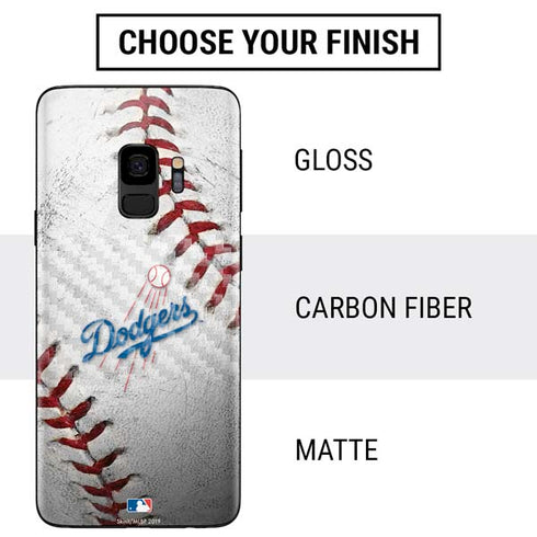 MLB Los Angeles Dodgers Game Ball Galaxy S9 Skin