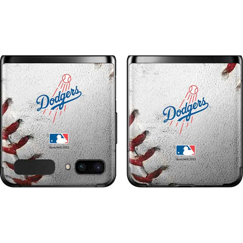 MLB Los Angeles Dodgers Game Ball Galaxy Z Flip Skin