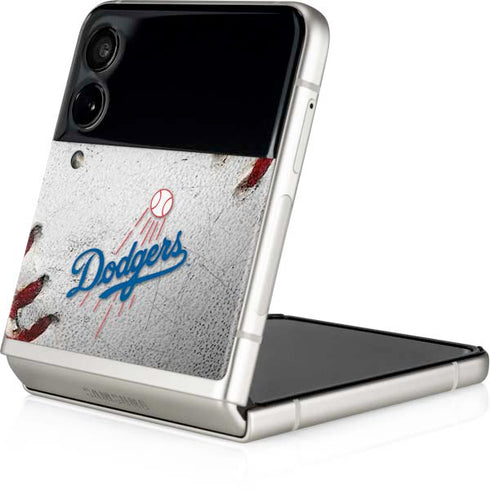 MLB Los Angeles Dodgers Game Ball Galaxy Z Flip3 5G Skin