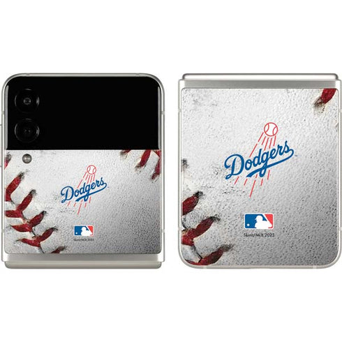 MLB Los Angeles Dodgers Game Ball Galaxy Z Flip3 5G Skin