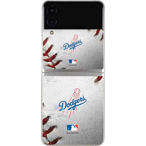 MLB Los Angeles Dodgers Game Ball Galaxy Z Flip3 5G Skin