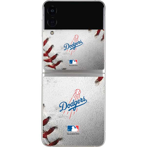 MLB Los Angeles Dodgers Game Ball Galaxy Z Flip4 5G Skin