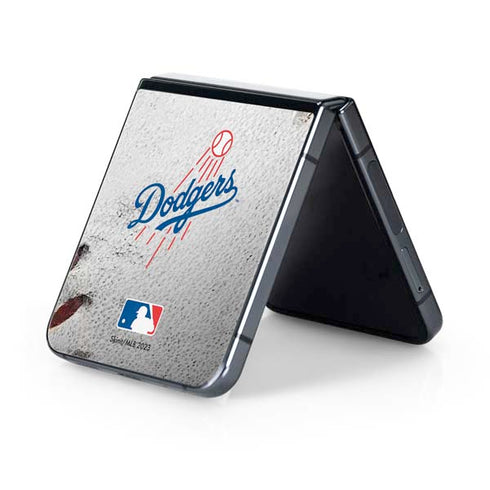 MLB Los Angeles Dodgers Game Ball Galaxy Z Flip5 5G Skin