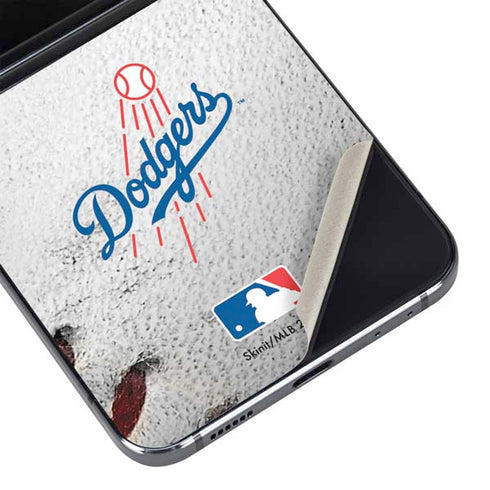 MLB Los Angeles Dodgers Game Ball Galaxy Z Flip5 5G Skin
