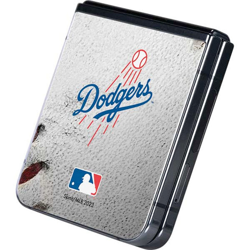MLB Los Angeles Dodgers Game Ball Galaxy Z Flip5 5G Skin