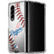 MLB Los Angeles Dodgers Game Ball Galaxy Z Fold4 5G Clear Case