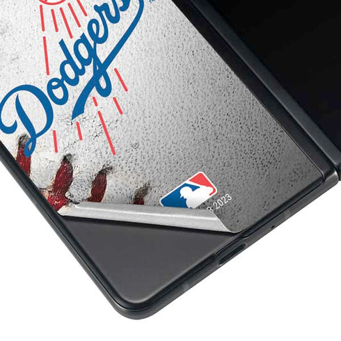 MLB Los Angeles Dodgers Game Ball Galaxy Z Fold4 5G Skin