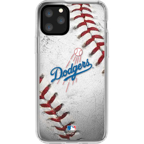 MLB Los Angeles Dodgers Game Ball iPhone 11 Pro Clear Case