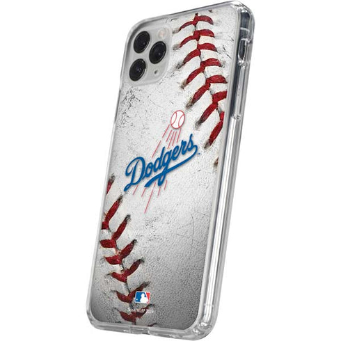 MLB Los Angeles Dodgers Game Ball iPhone 11 Pro Clear Case