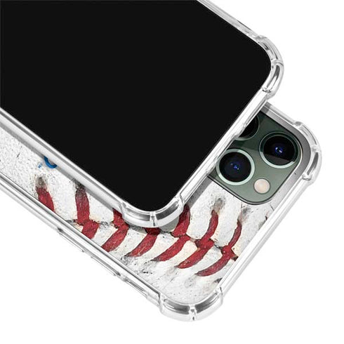 MLB Los Angeles Dodgers Game Ball iPhone 11 Pro Max Clear Case