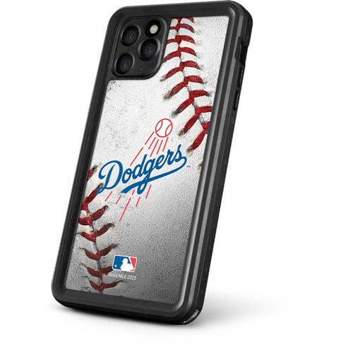 MLB Los Angeles Dodgers Game Ball iPhone 11 Pro Max Waterproof Case