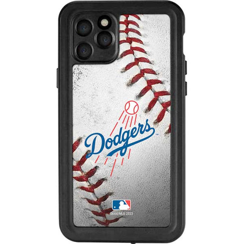 MLB Los Angeles Dodgers Game Ball iPhone 11 Pro Waterproof Case