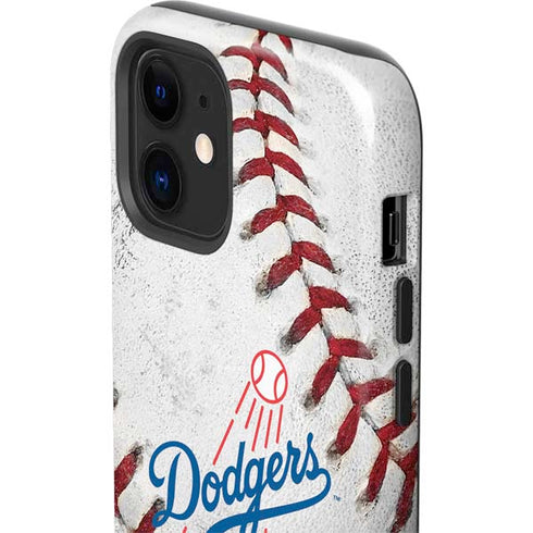 MLB Los Angeles Dodgers Game Ball iPhone 12 Impact Case