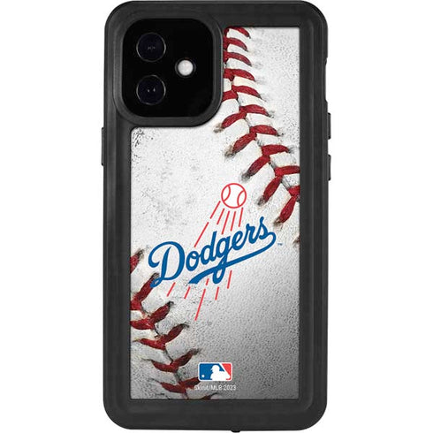 MLB Los Angeles Dodgers Game Ball iPhone 12 Mini Waterproof Case