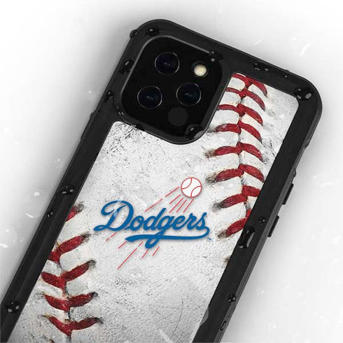 MLB Los Angeles Dodgers Game Ball iPhone 12 Pro Max Waterproof Case