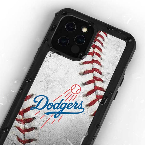 MLB Los Angeles Dodgers Game Ball iPhone 12 Pro Waterproof Case