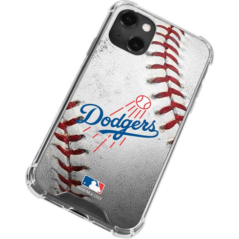 MLB Los Angeles Dodgers Game Ball iPhone 13 Mini Clear Case
