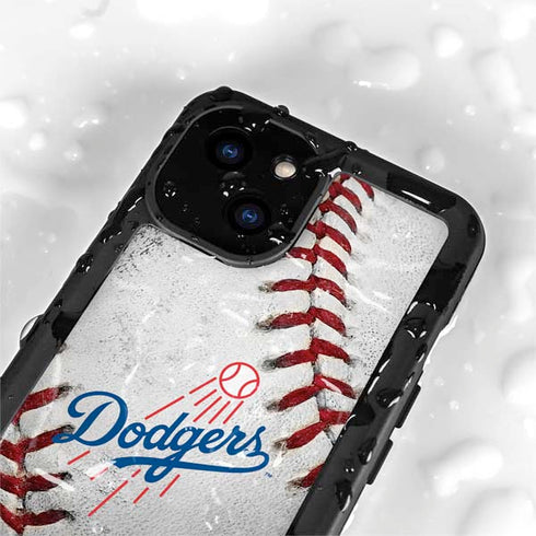 MLB Los Angeles Dodgers Game Ball iPhone 13 Mini Waterproof Case
