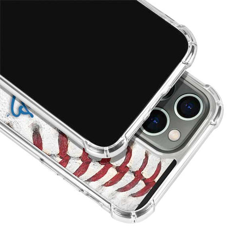 MLB Los Angeles Dodgers Game Ball iPhone 13 Pro Clear Case