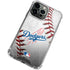 MLB Los Angeles Dodgers Game Ball iPhone 13 Pro Clear Case