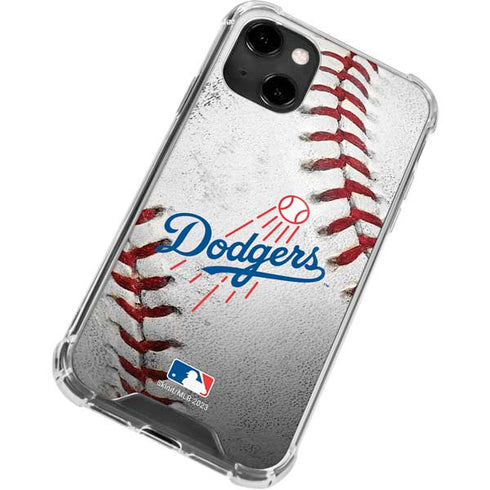 MLB Los Angeles Dodgers Game Ball iPhone 14 Clear Case
