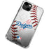 MLB Los Angeles Dodgers Game Ball iPhone 14 Clear Case