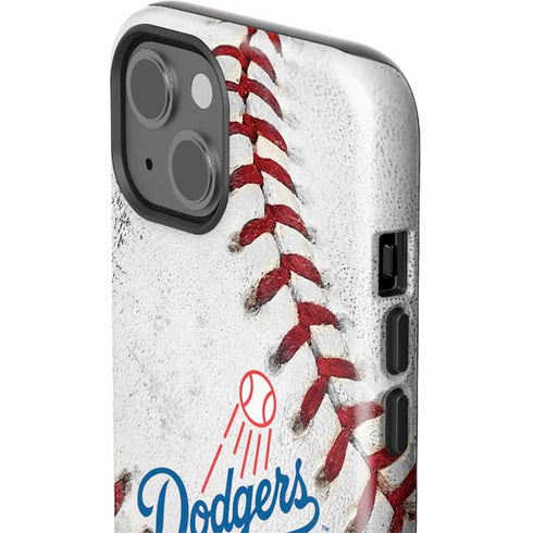 MLB Los Angeles Dodgers Game Ball iPhone 15 Plus Impact Case
