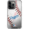 MLB Los Angeles Dodgers Game Ball iPhone 14 Pro Clear Case