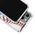 MLB Los Angeles Dodgers Game Ball iPhone 15 Pro Clear Case