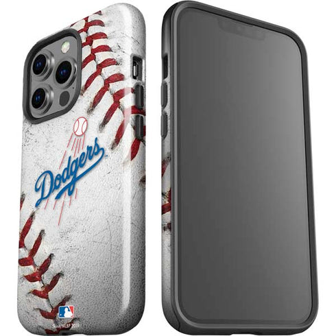 MLB Los Angeles Dodgers Game Ball iPhone 14 Pro Impact Case