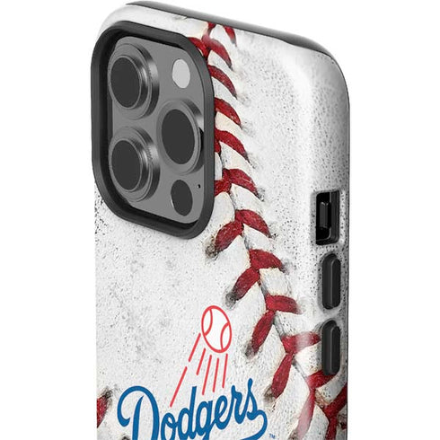 MLB Los Angeles Dodgers Game Ball iPhone 14 Pro Impact Case