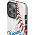 MLB Los Angeles Dodgers Game Ball iPhone 15 Pro Impact Case