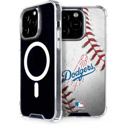 MLB Los Angeles Dodgers Game Ball iPhone 15 Pro MagSafe Case