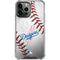 MLB Los Angeles Dodgers Game Ball iPhone 15 Pro Max Clear Case