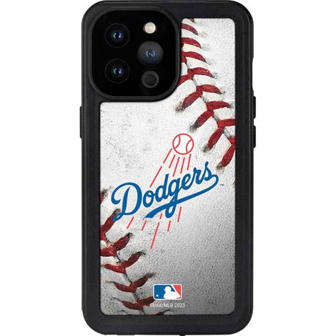 MLB Los Angeles Dodgers Game Ball iPhone 14 Pro Max Waterproof Case