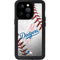 MLB Los Angeles Dodgers Game Ball iPhone 14 Pro Waterproof Case