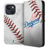 MLB Los Angeles Dodgers Game Ball iPhone 15 Plus Folio Case