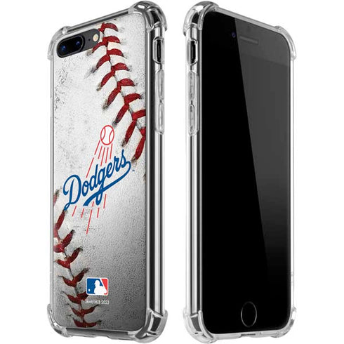 MLB Los Angeles Dodgers Game Ball iPhone 7/8 Plus Clear Case
