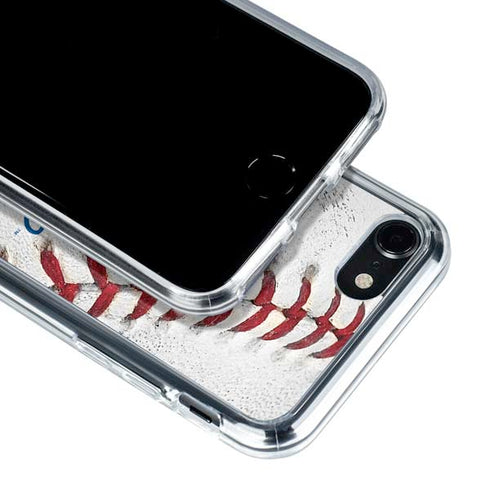 MLB Los Angeles Dodgers Game Ball iPhone SE (2nd & 3rd Gen) Clear Case
