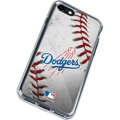 MLB Los Angeles Dodgers Game Ball iPhone SE (2nd & 3rd Gen) Clear Case