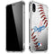 MLB Los Angeles Dodgers Game Ball iPhone XR Clear Case