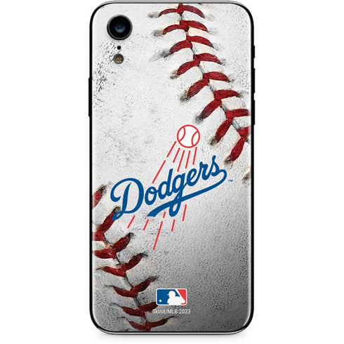 MLB Los Angeles Dodgers Game Ball iPhone XR Skin